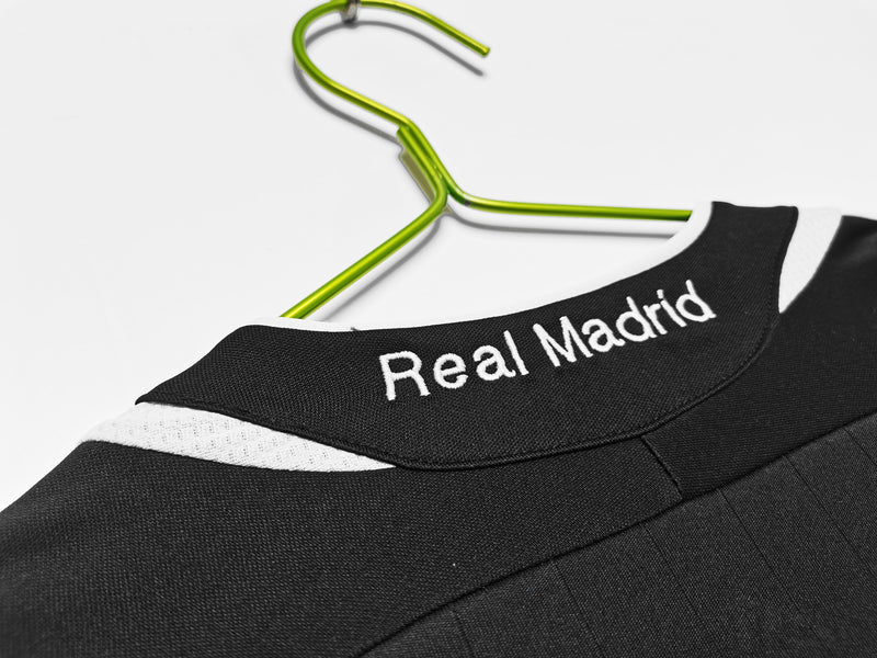 Camisa Real Madrid Away Retro 06/07 Manga Longa - Preta
