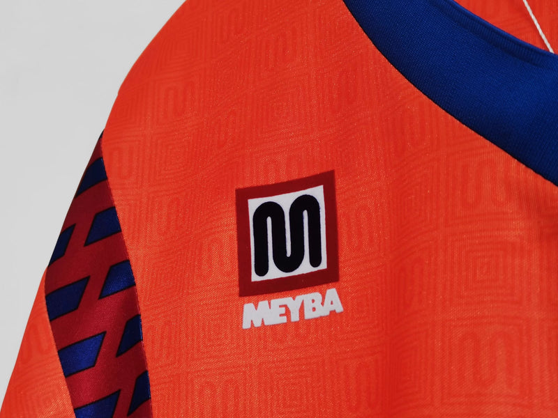 Camisa Barcelona Third Retro 89/92 - Laranja