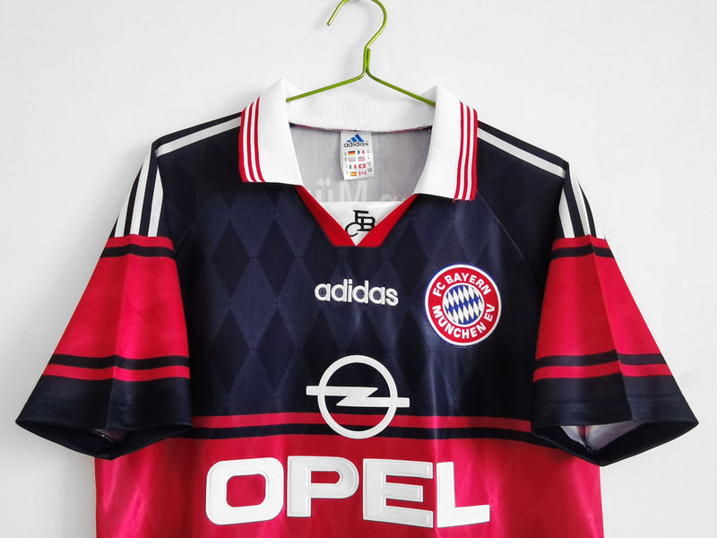 Camisa Bayern Munich Away Retro 98/99 - Azul