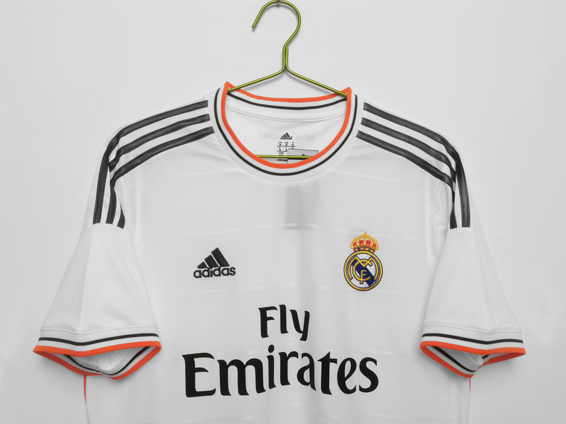 Camisa Real Madrid Home Retro 13/14 - Branca