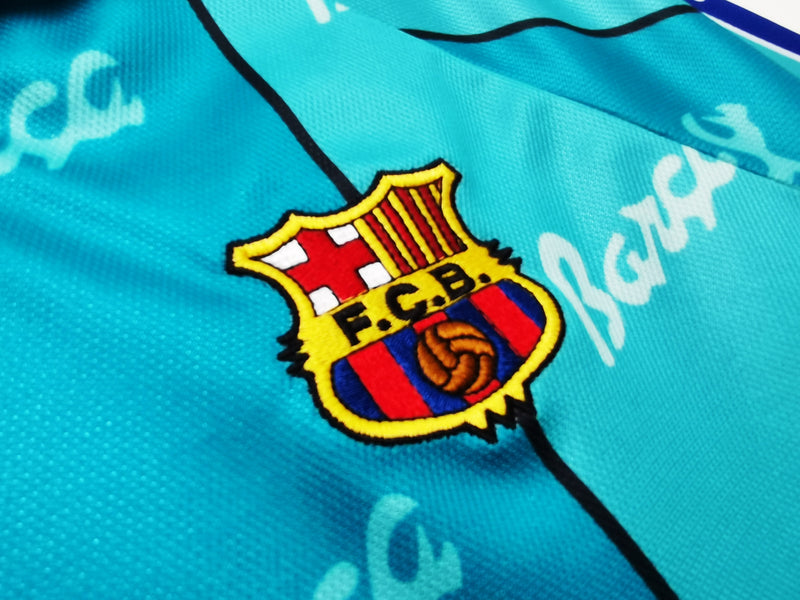 Camisa Barcelona Third Retro 95/97 - Azul