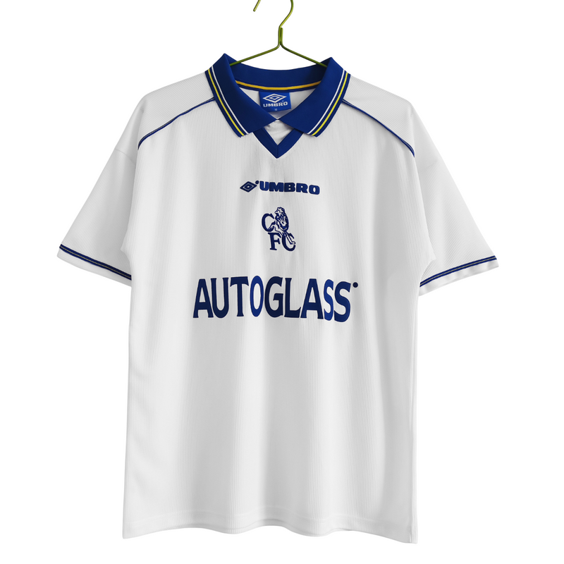 Camisa Chelsea Away Retro 1999 - Branca
