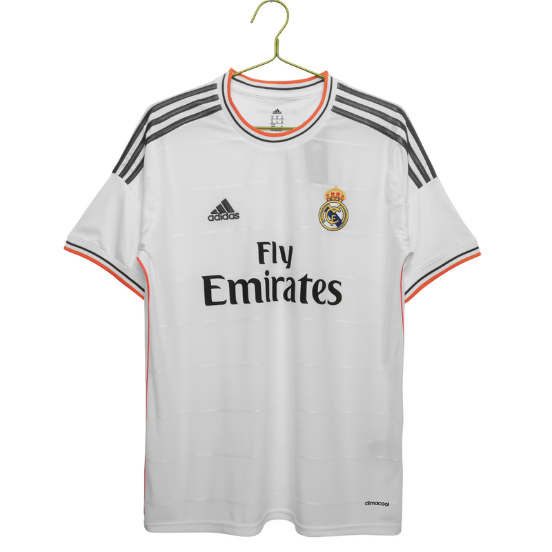 Camisa Real Madrid Home Retro 13/14 - Branca