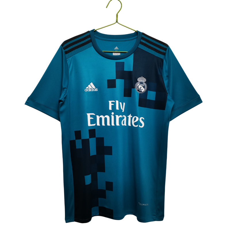 Camisa Real Madrid Third Retro 17/18 - Azul