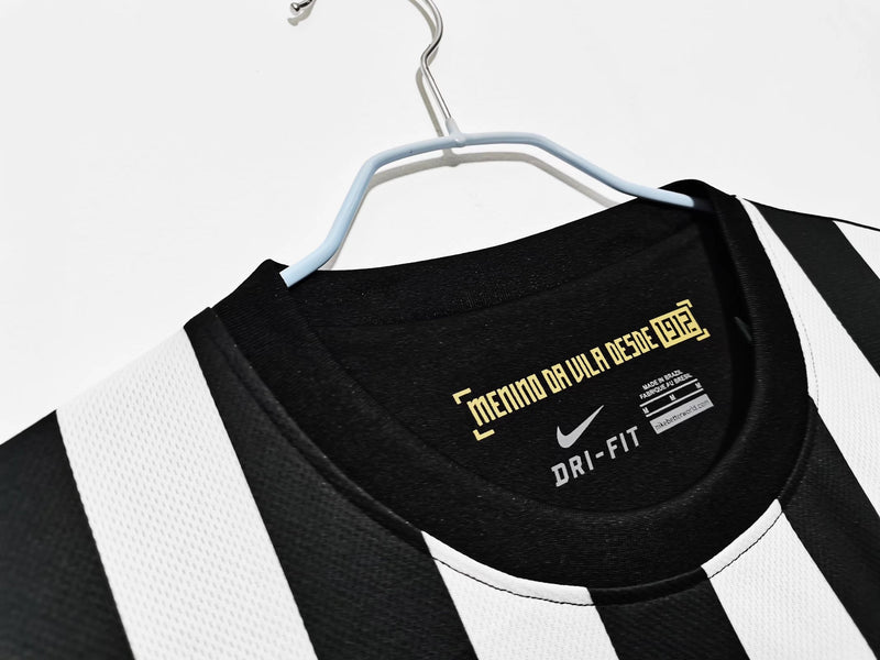 Camisa Santos Away Retro 2012 - Branca e Preta