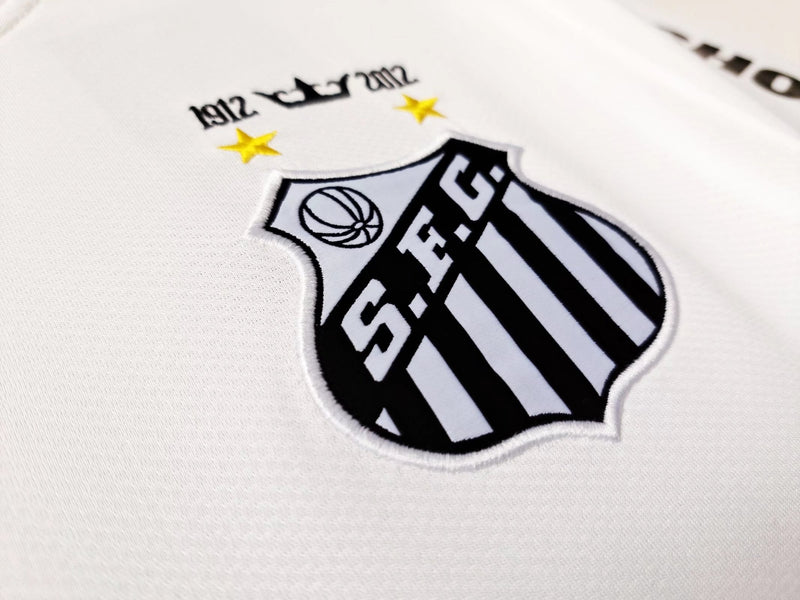 Camisa Santos Home Retro 2012 - Branca