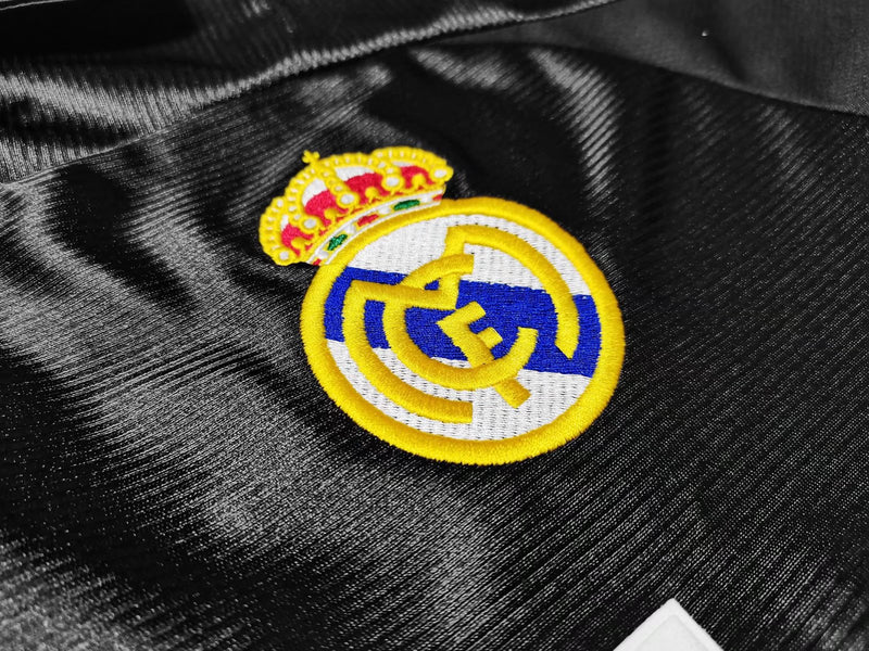 Camisa Real Madrid Away Retro 98/99 - Preta