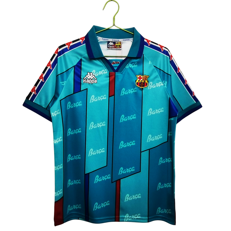 Camisa Barcelona Third Retro 95/97 - Azul