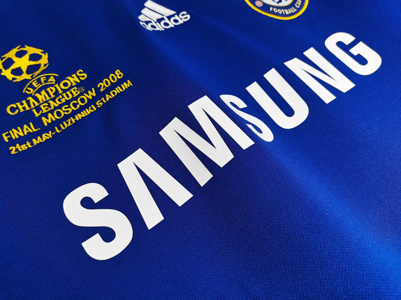 Camisa Chelsea Home Retro 2008 - Azul