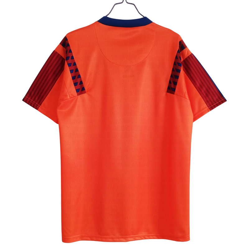 Camisa Barcelona Third Retro 89/92 - Laranja