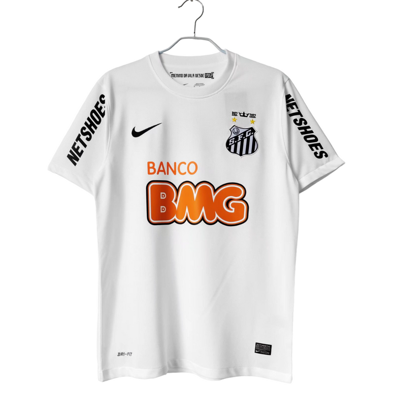Camisa Santos Home Retro 2012 - Branca