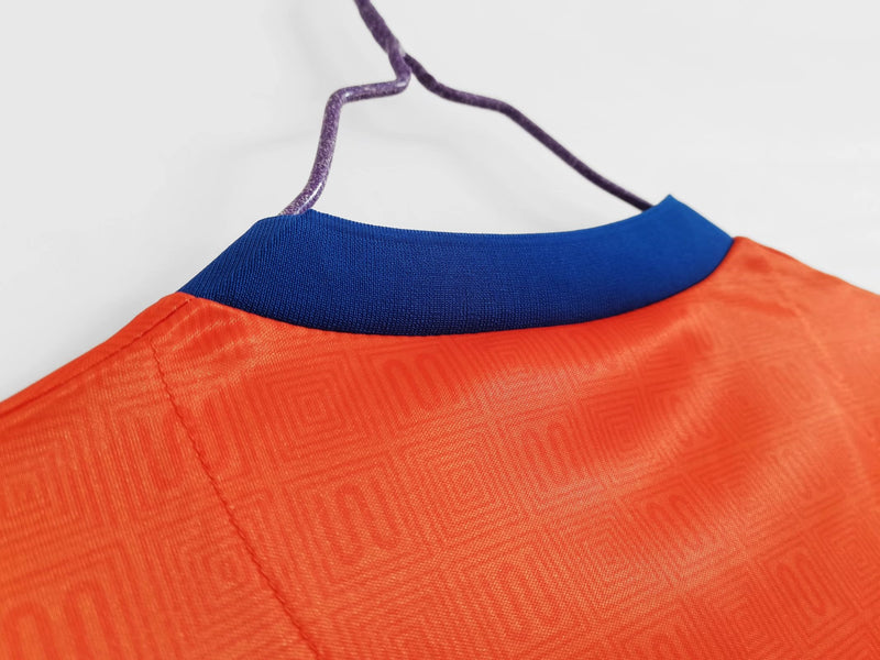 Camisa Barcelona Third Retro 89/92 - Laranja