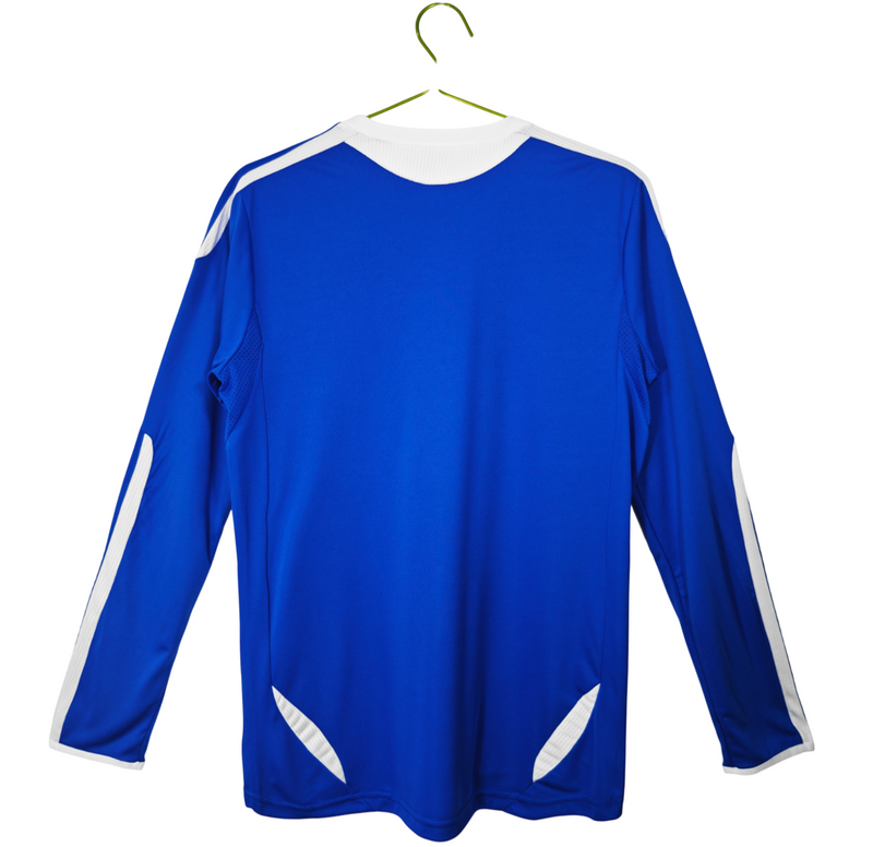 Camisa Chelsea Home Retro 11/12 Manga Longa - Azul