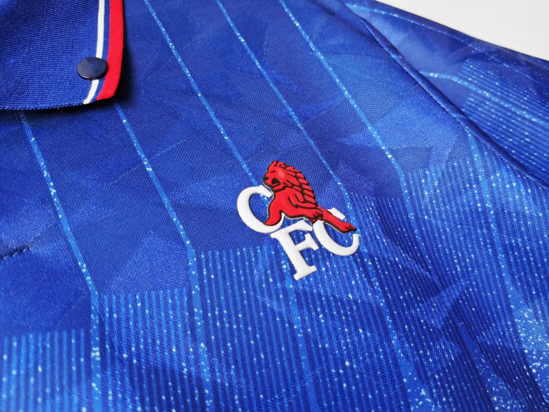 Camisa Chelsea Home Retro 1989 - Azul
