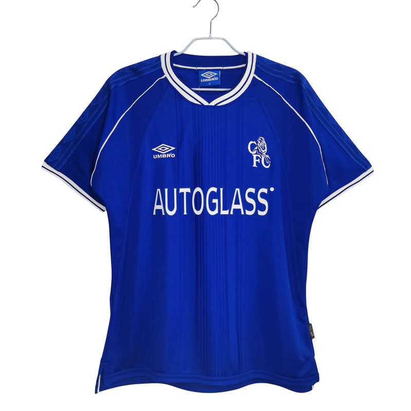 Camisa Chelsea Home Retro 1999 - Azul