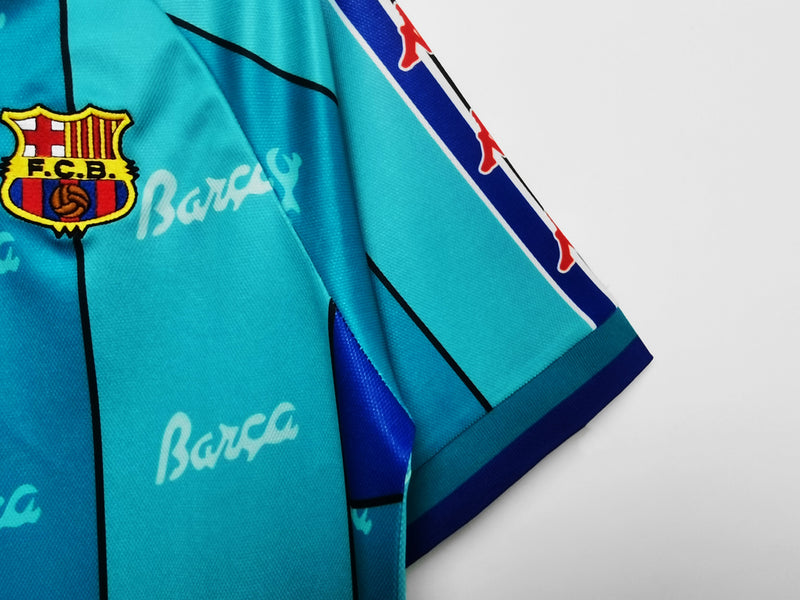 Camisa Barcelona Third Retro 95/97 - Azul