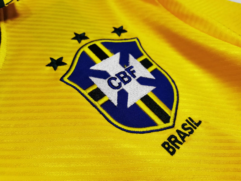 Camisa Brasil Home Retro 1994 - Amarela