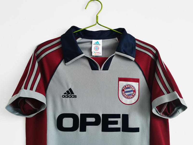 Camisa Bayern Munich Third Retro 98/99 - Cinza