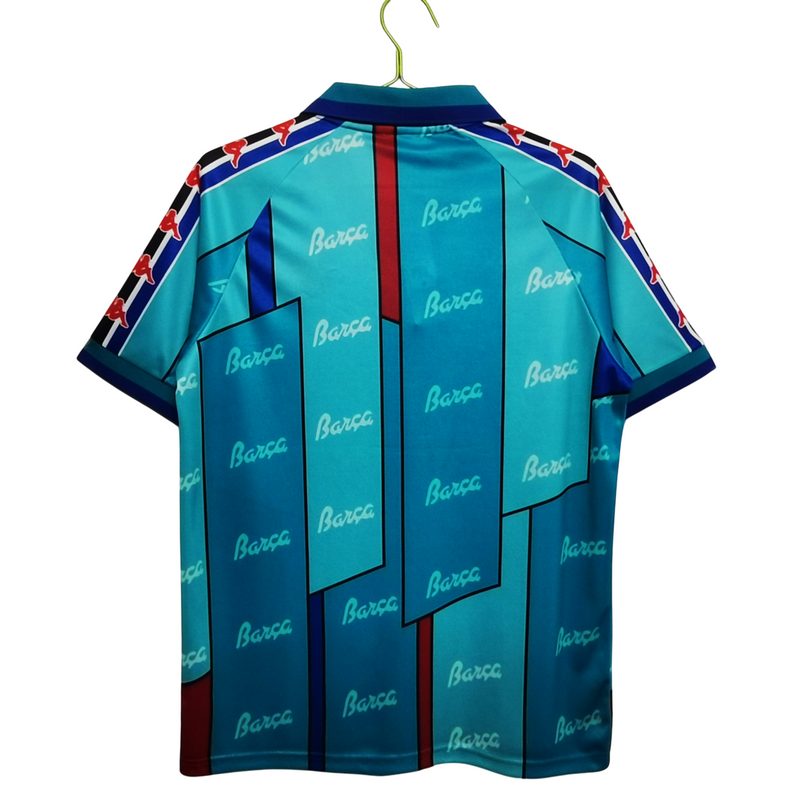 Camisa Barcelona Third Retro 95/97 - Azul